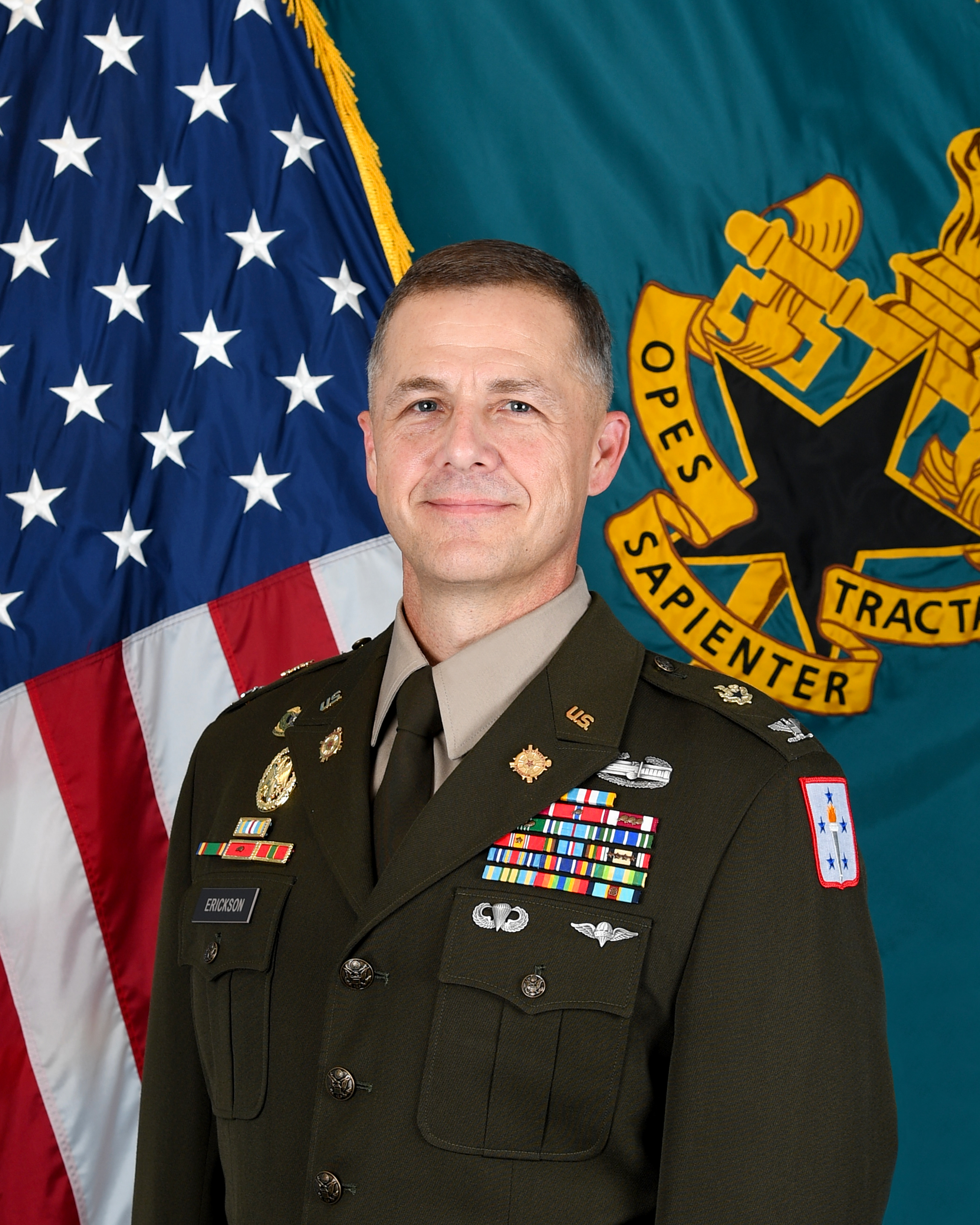 Colonel Steve A. Erickson - Commandant, Army Sustainment University